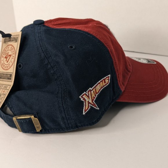 47 Brand Men's Beisbol Cap One Size Red/Marine Embroidery - Picture 6 of 6